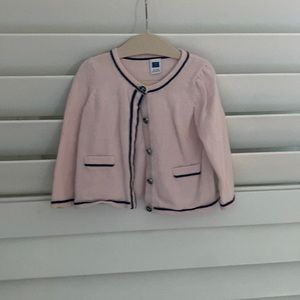 Pink Janie and jack cardigan